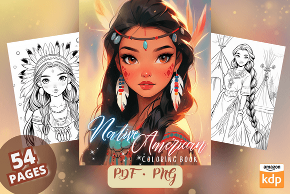 Arabian Princess Coloring Book Graphic by Sahad Stavros Studio ...