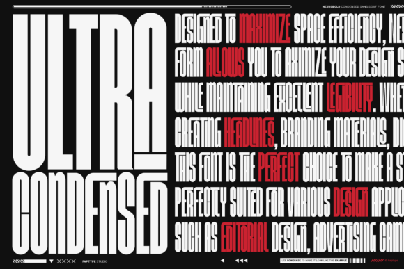 Nexusbold Font PNG with transparent background - Preview 1