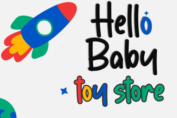 Only Kids Font PNG with transparent background - Preview 3