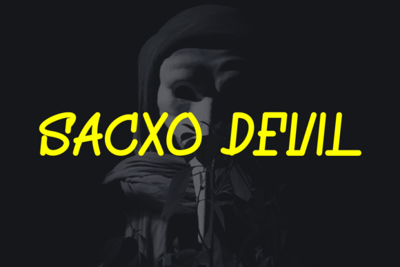 Sacsexa Graffiti Font PNG with transparent background - Preview 1