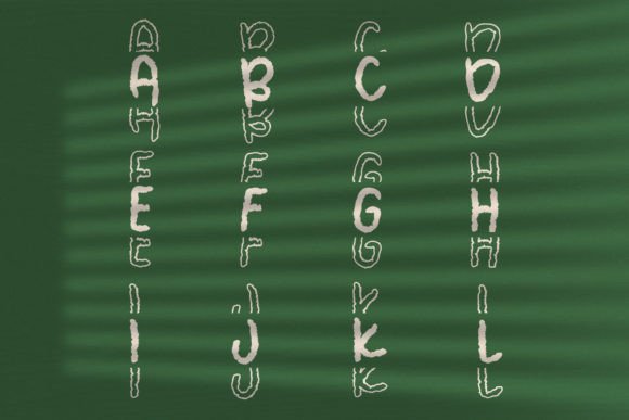 Scribby Font font preview - 1