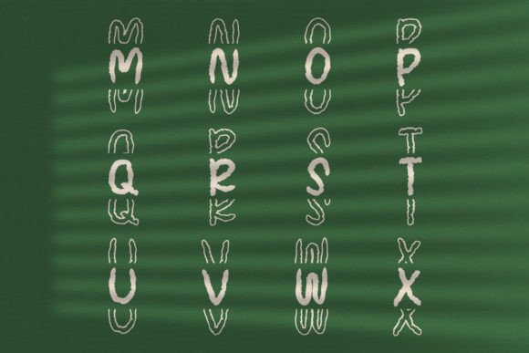 Scribby Font font preview - 2