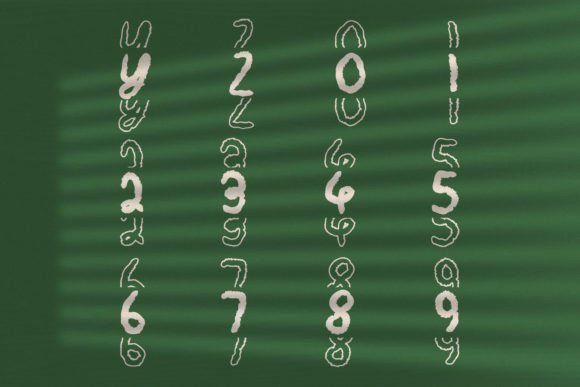 Scribby Font font preview - 3