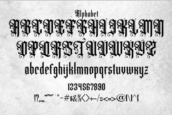 Artgravis Font - Preview 1