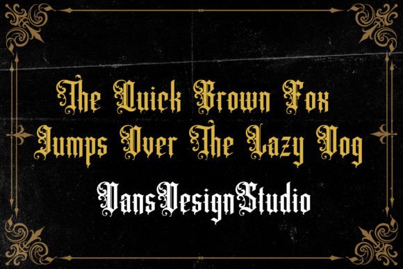 Artgravis Font - Preview 5