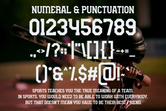 Basebul Font - Preview 2