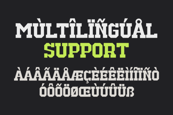 Borcer Sporty Font - Preview 5