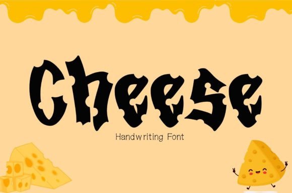 Cheese Font - Preview 1