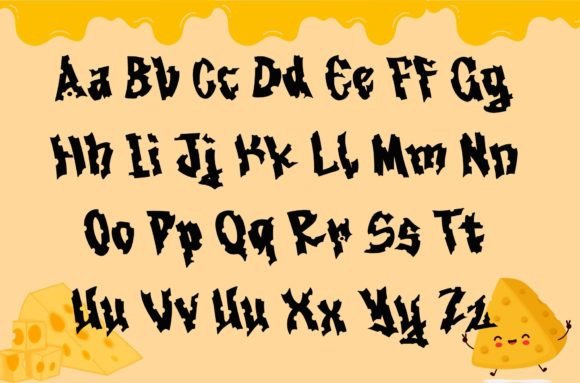 Cheese Font - Preview 4