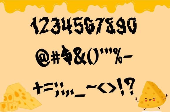 Cheese Font - Preview 5