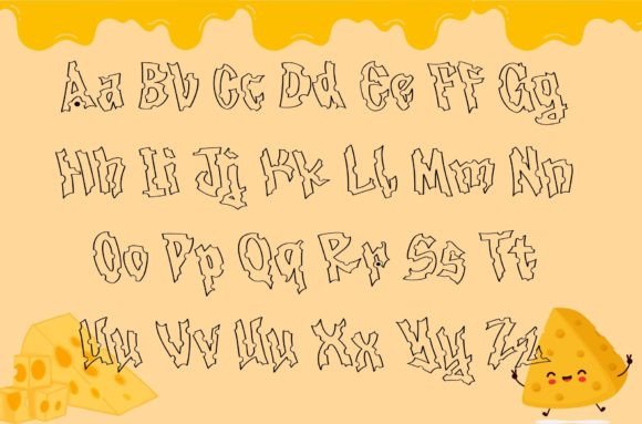 Cheese Font - Preview 6