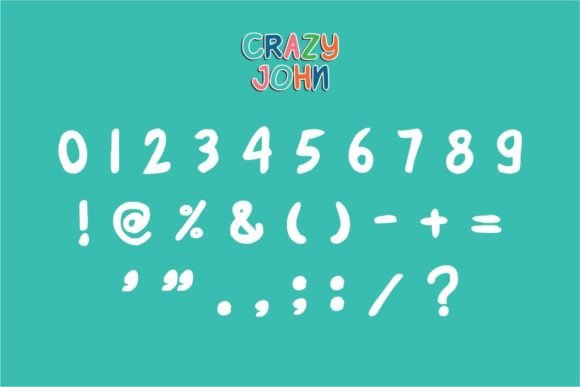 Crazy John Font - Preview 4