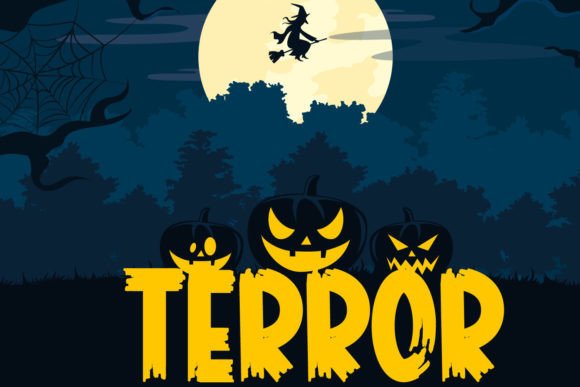 Creepy Font - Preview 2
