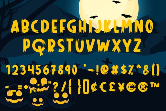 Creepy Font - Preview 3