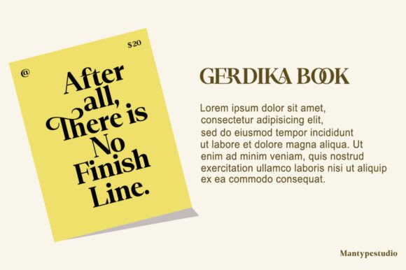 Gerdika Font - Preview 2