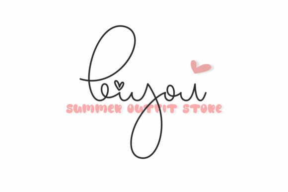 Girls Summer Font - Preview 2
