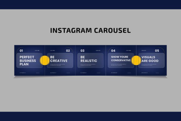 Instagram Carousel Post For Business Graphics