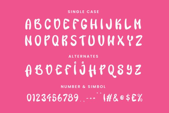 Juicy Sunday Font font preview - 6