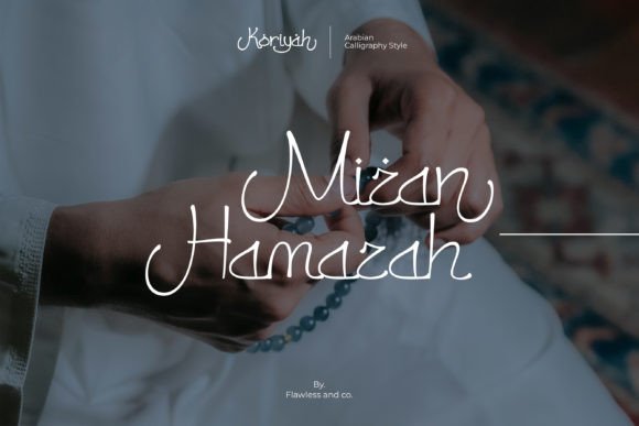 Koriyah Font PNG with transparent background - Preview 6