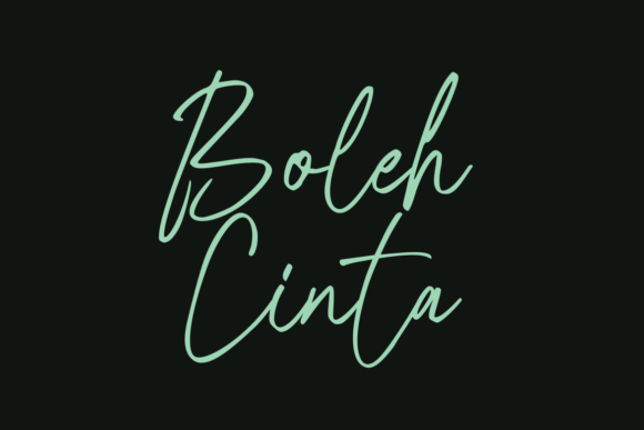 Melampah Font PNG with transparent background - Preview 1