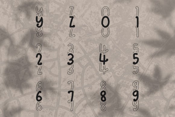 Mirrorverse Font PNG with transparent background - Preview 3