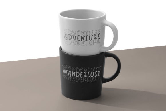 Mirrorverse Font PNG with transparent background - Preview 4