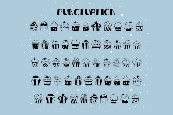 ‪Mono Cupcake‬  Font - Preview 2