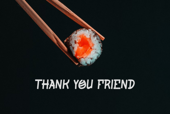 Robycksushi Font PNG with transparent background - Preview 4