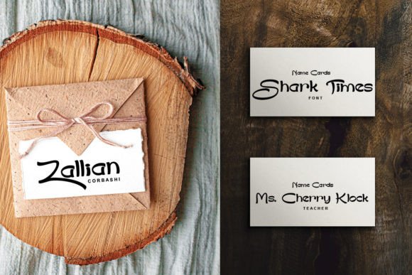 Shark Times Font PNG with transparent background - Preview 6