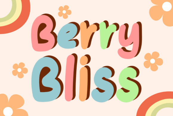 Berry Bliss Font - Preview 4
