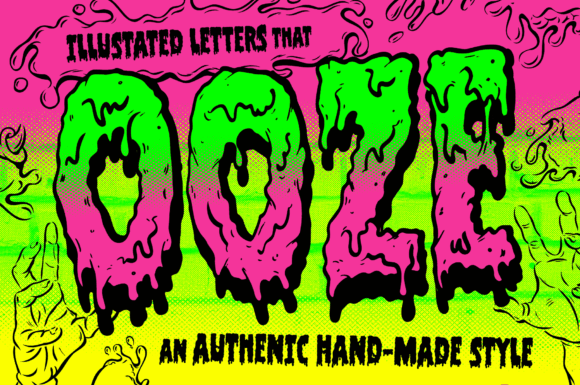 Filthy Creation Font - Preview 2