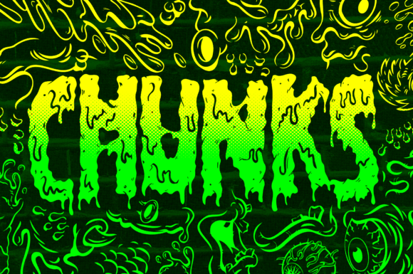 Filthy Creation Font - Preview 3