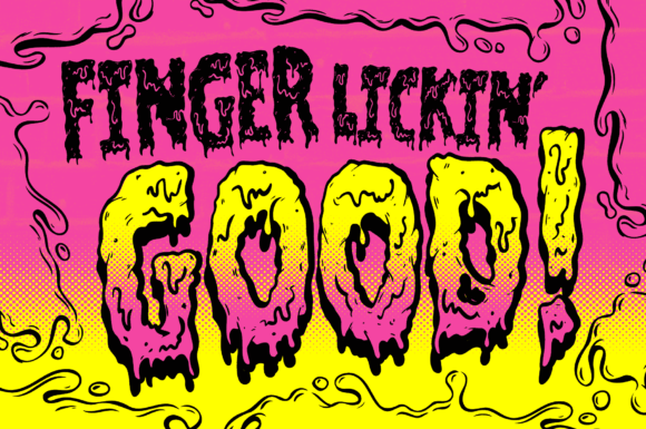 Filthy Creation Font - Preview 4
