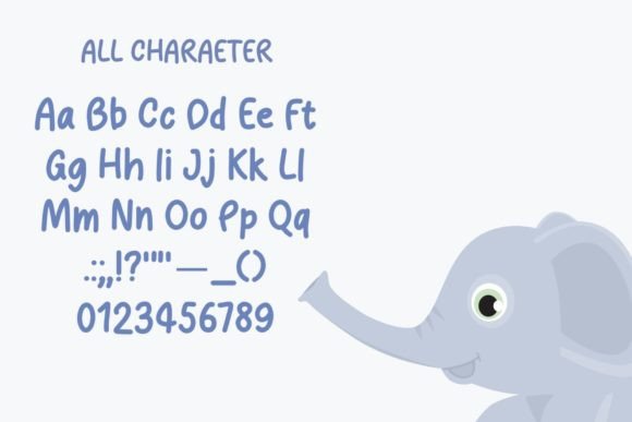 Happy Dinosaur Font - Preview 3
