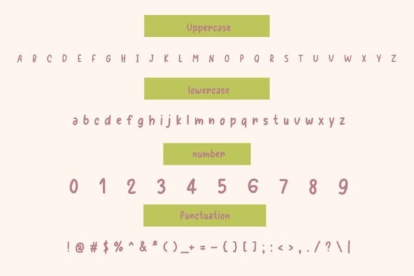 Junery Font PNG with transparent background - Preview 4