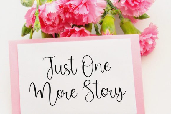 Lovely Moment Font PNG with transparent background - Preview 3
