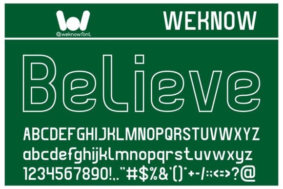 Neutral Font PNG with transparent background - Preview 1
