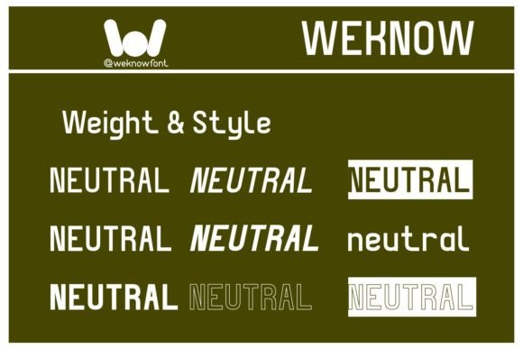 Neutral Font PNG with transparent background - Preview 6