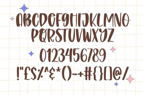 Orange Candy Font PNG with transparent background - Preview 2