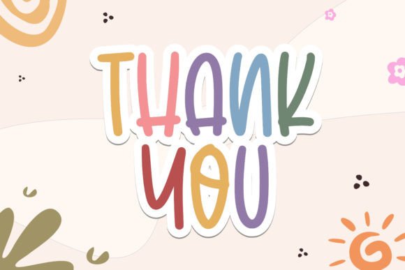 Rilakia Youth Font PNG with transparent background - Preview 4