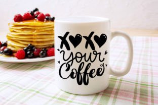 Xoxo Your Coffee | Mug Design SVG Graphic by dapiyupi · Creative Fabrica