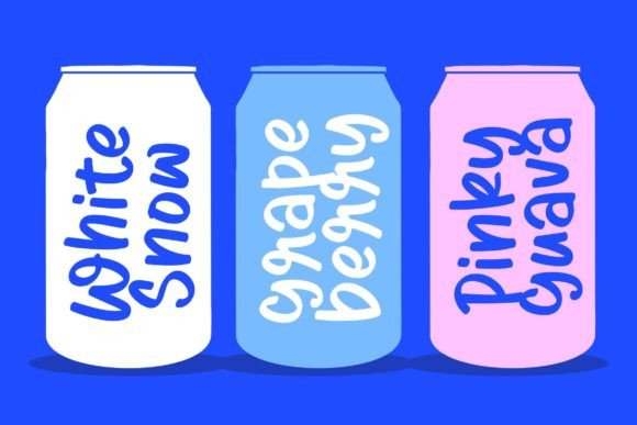 Bluesoda Font - Preview 1