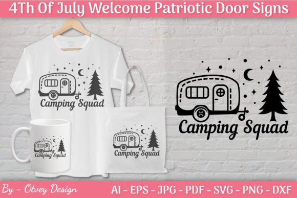 Camping Cricut SVG | Camping Squad