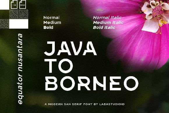 Equator Nusantara Font - Preview 3