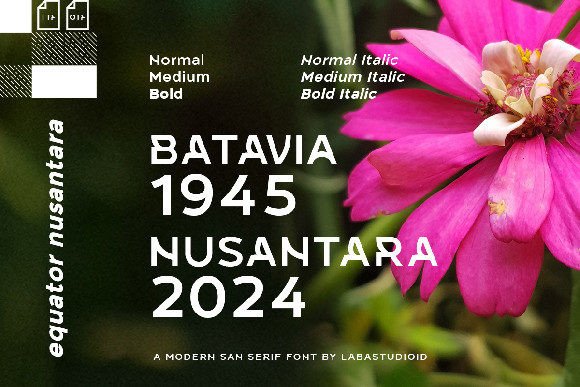 Equator Nusantara Font - Preview 5