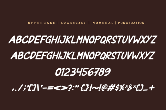 Gundule Font PNG with transparent background - Preview 5