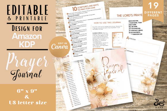 Prayer Journal Pages/KDP Interior #279