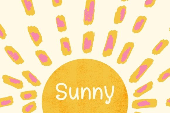 Season Time Font PNG with transparent background - Preview 1