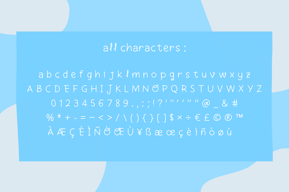Red Flavour Font PNG with transparent background - Preview 3