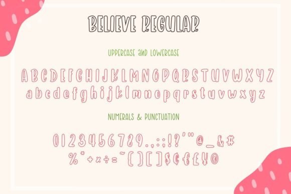 Believe Font - Preview 5